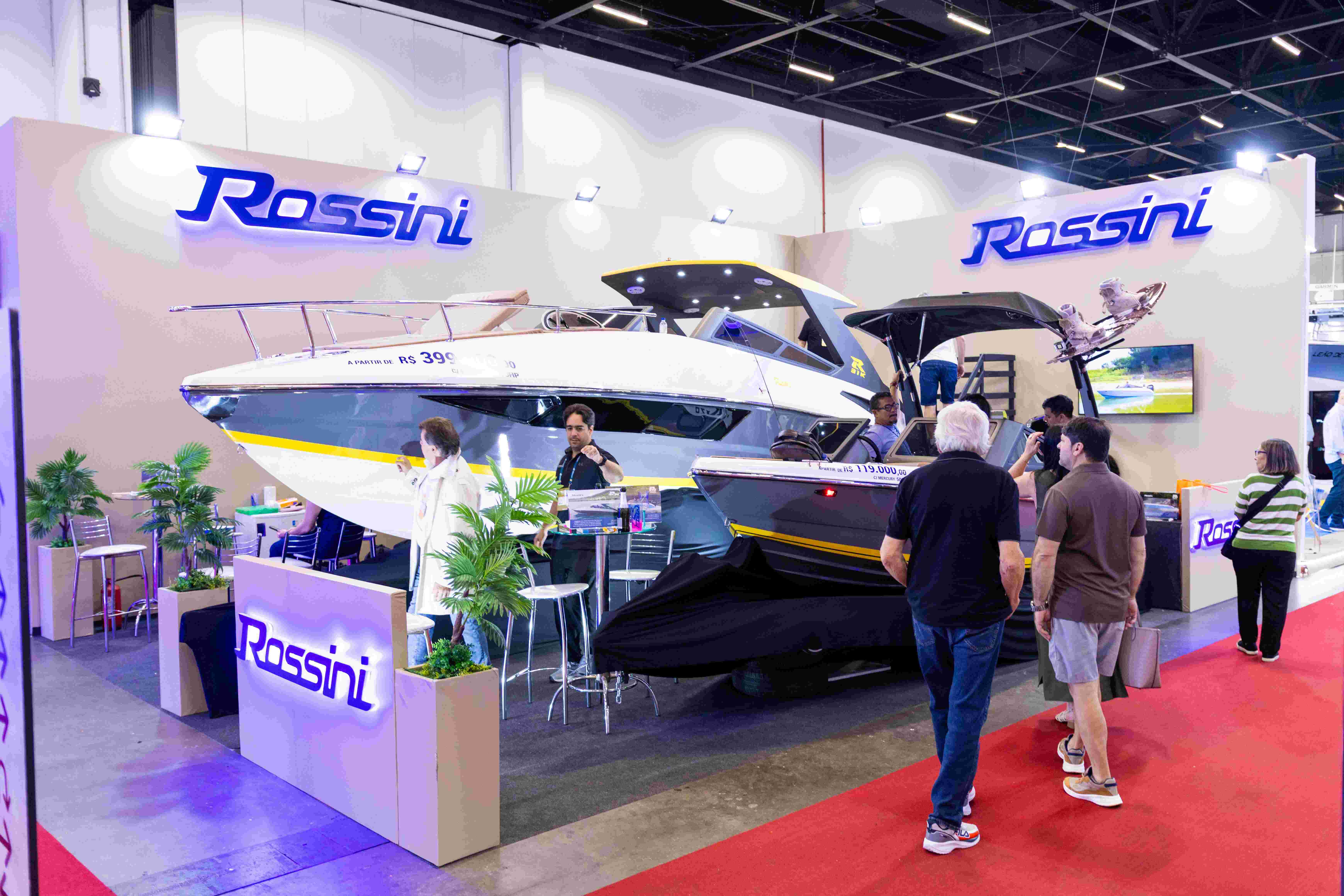 Rossini marca presença no São Paulo Boat Show 2025 com lançamento de 31 pés
